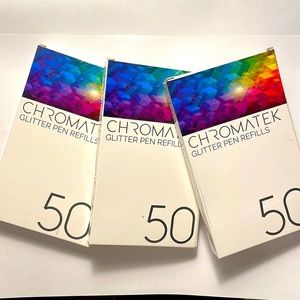 Chromatek Glitter Pens Refills 3-pack